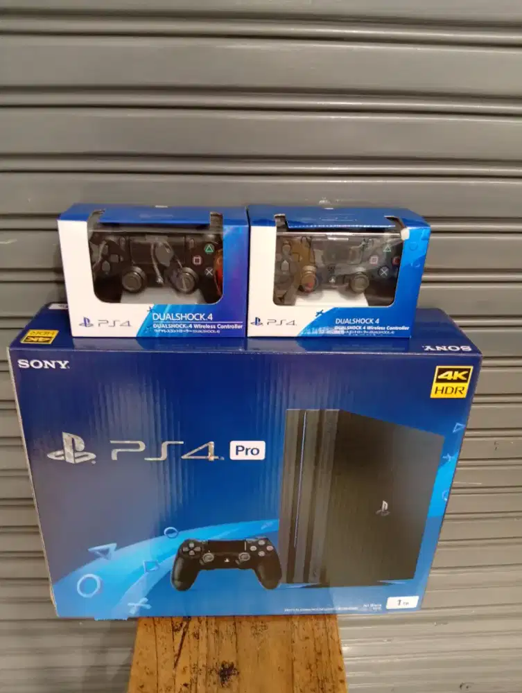 PS4 PRO 1TB 4K BDJB SERI 7218B FULL GAME BEBAS PILIH