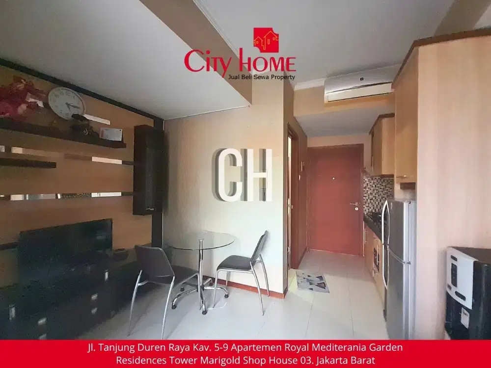 Disewa Murah Apartemen 1 Kamar Furnished, Jakarta Barat