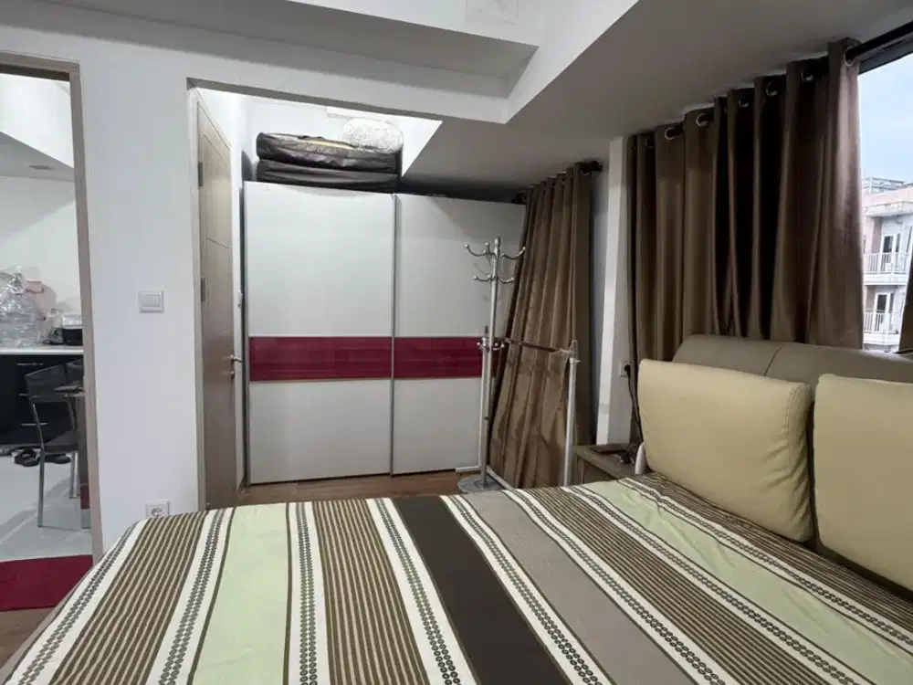 Disewakan Apartemen Tokyo Riverside PIK2 Tipe 2BR Renov 1BR Full Furnish