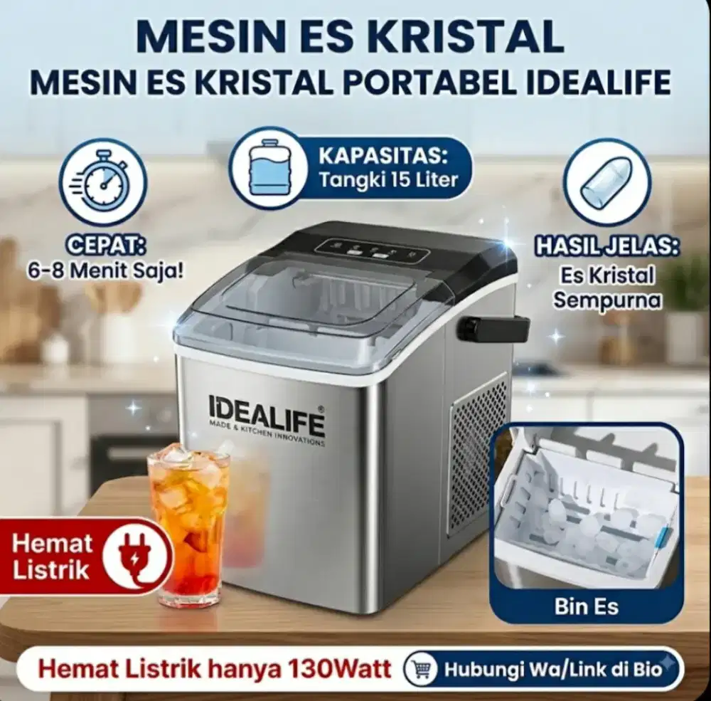 Mesin buat es kristal