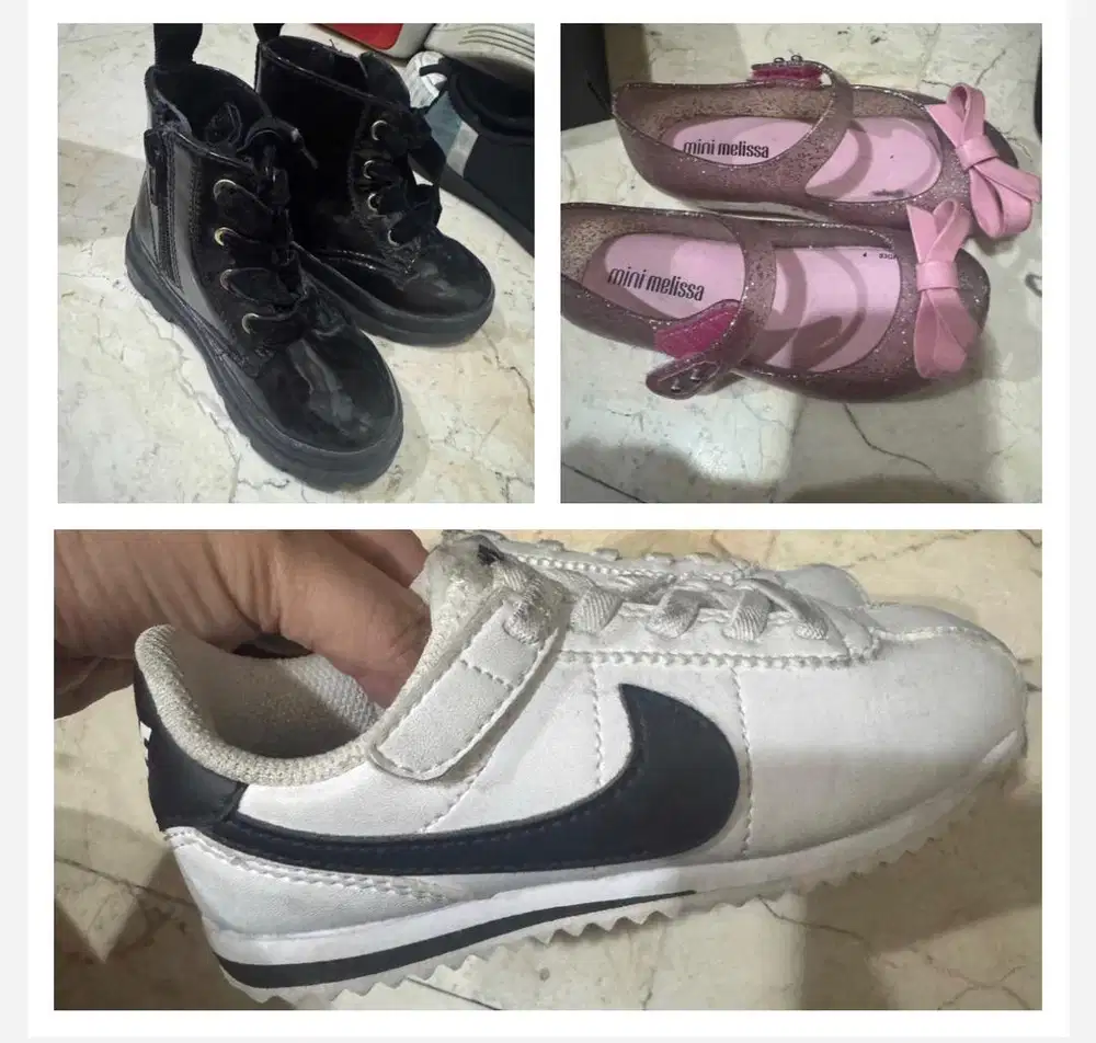 Dijual sepatu anak cowok dan cewek