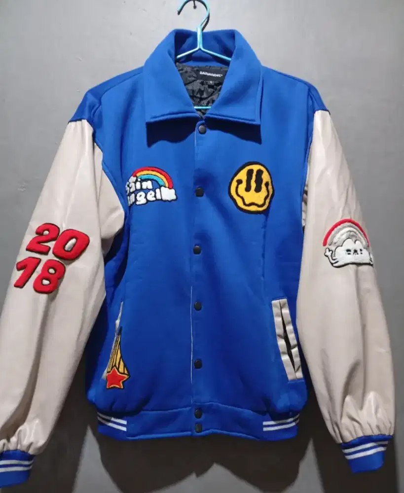 Sweater/Jaket boomber IMPORT SAINANGEL BLUE