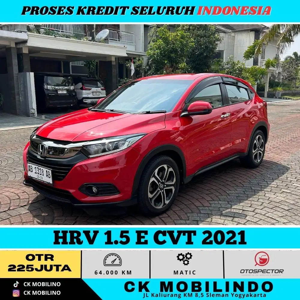 HRV 1.5 E CVT 2021 Ab asli bisa kredit