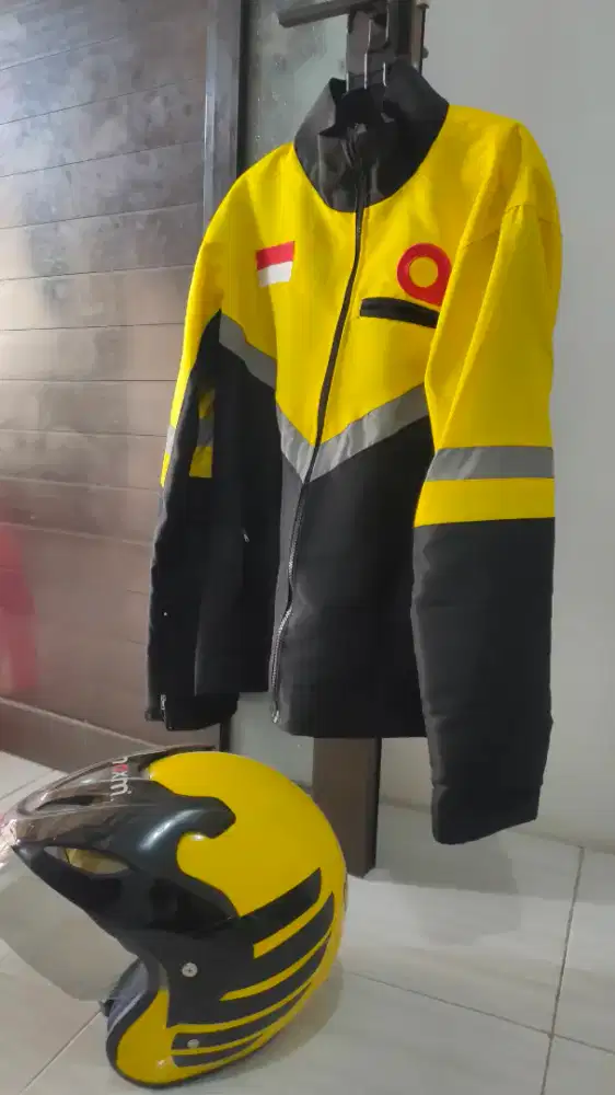 JAKET MAXIM + HELM (PEMAKAIAN 2 HARI)