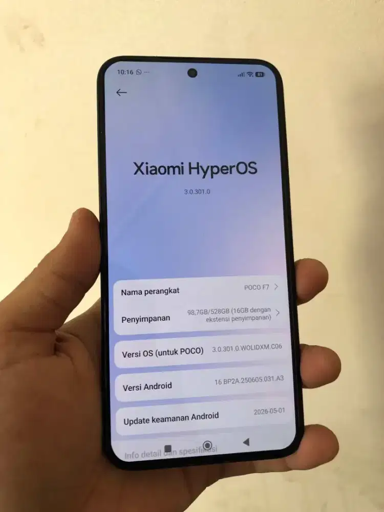 POCO F7 5G 12/512 GB