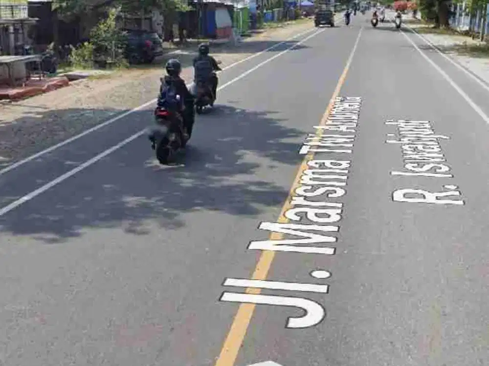 dijual tanah strategis pinggir jalan nasional Maospati Magetan