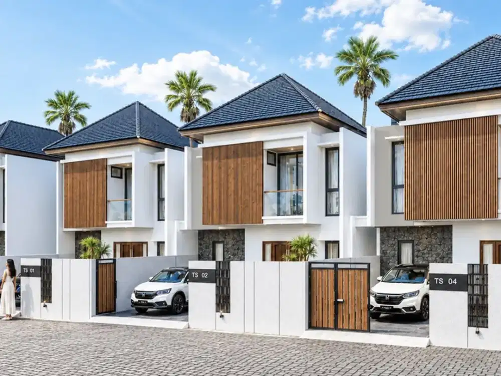 Dijual Rumah Modern Tropis Lokasi Strategis di Badung, Kuta Utara