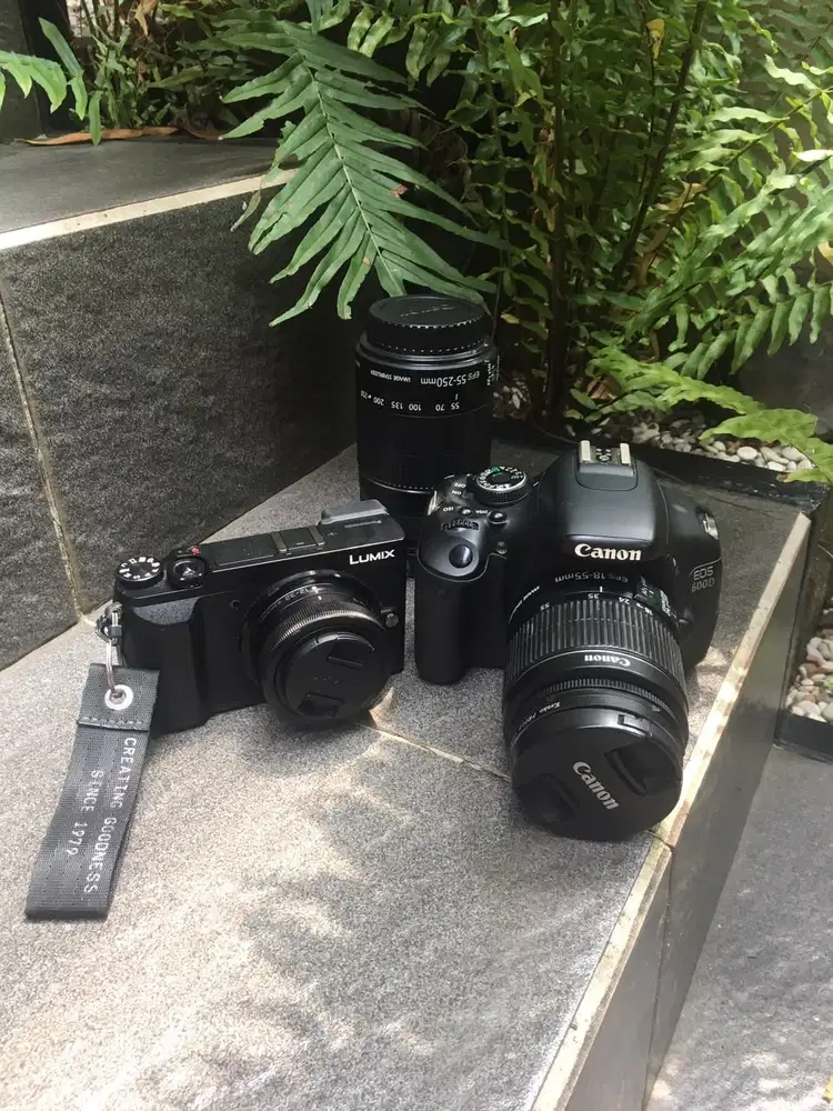 Lumix GX85 KIT & CANON EOS 600D