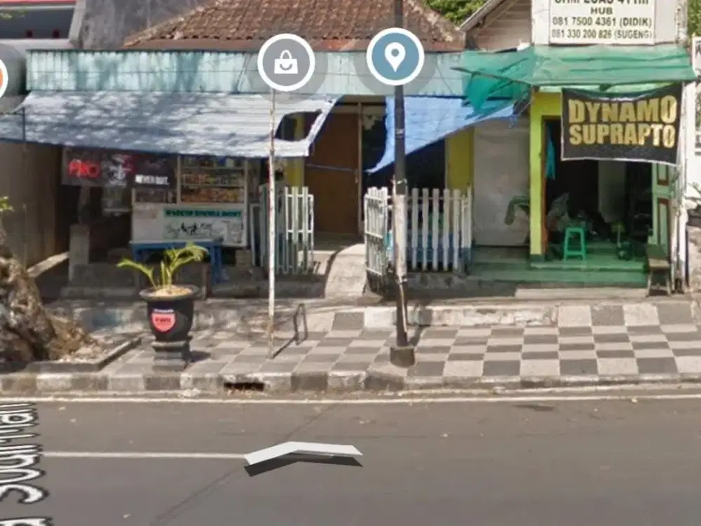 1543. Dijual rumah itung tanah di Panglima Sudirman Dekat Balai Kota Batu