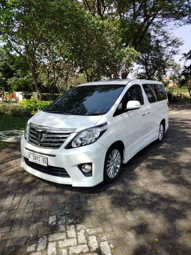 Alphard premium sound milik pribadi
