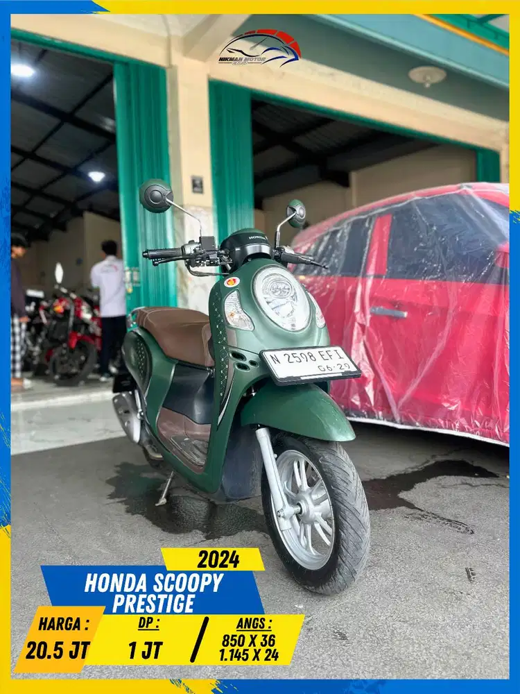 HONDA SCOOPY PRESTIGE 2024 NEGO GAS POLL MASZEHH HIKMAH MOTOR KEPUH