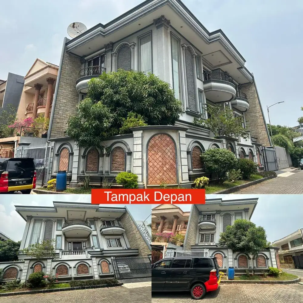 Rumah Mewah Hook Klasik Taman Permata Sunter 2 Dua Bebas Banjir