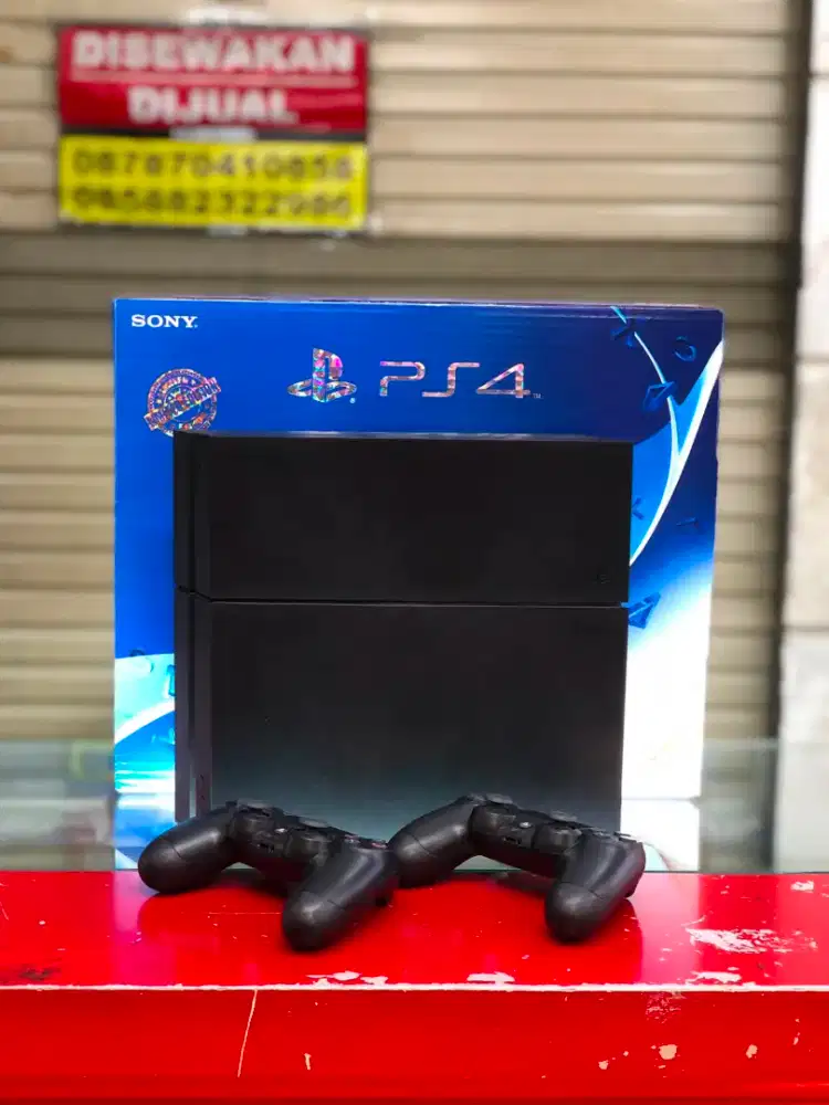 PS4 Fat 500GB 2 Stik Fullgame