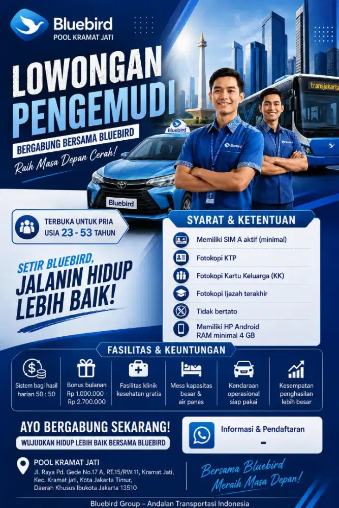 Lowongan Driver Taxi