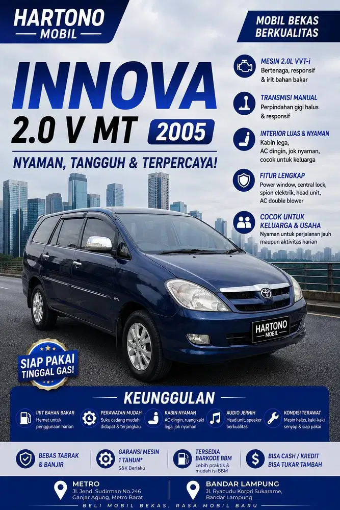 INNOVA 2.0 V MT 2005