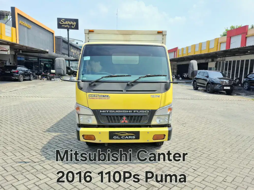 Colt Canter Box Puma Cash 2016 110ps Mitsubishi Kuning Kondisi Bagus