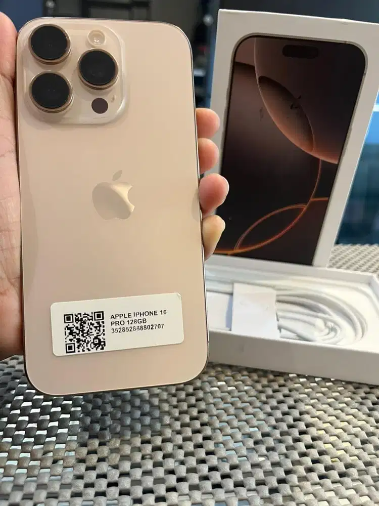Iphone 16 pro 128Gb resmi ibox