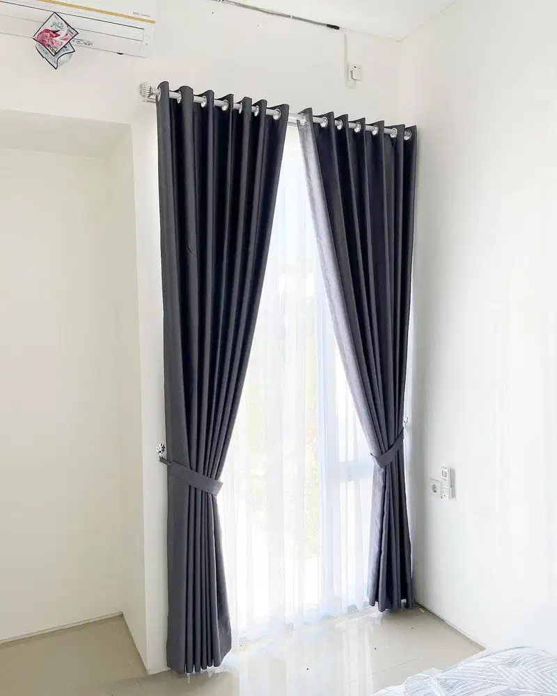 Jual Gorden Jendela & Pintu Gordyn Model Terbaru Wallpaper Dinding 3D