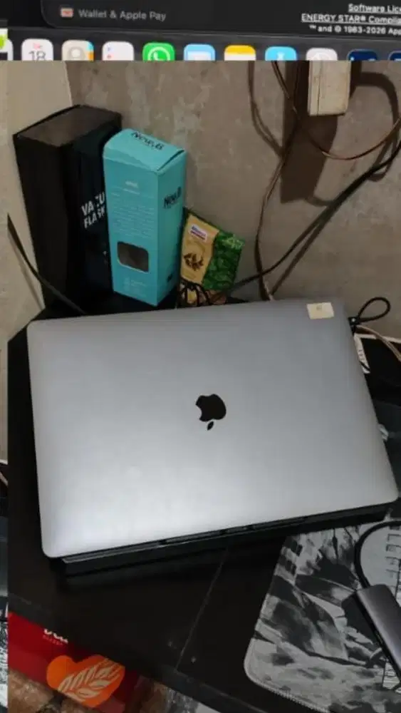 Dijual Macbook pro 2019 16 inci i7 2,6Ghz 16/512
