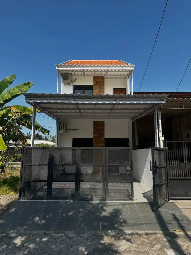 Dijual Rumah 2 Lantai SHM di Permata Siwalan Indah Buduran