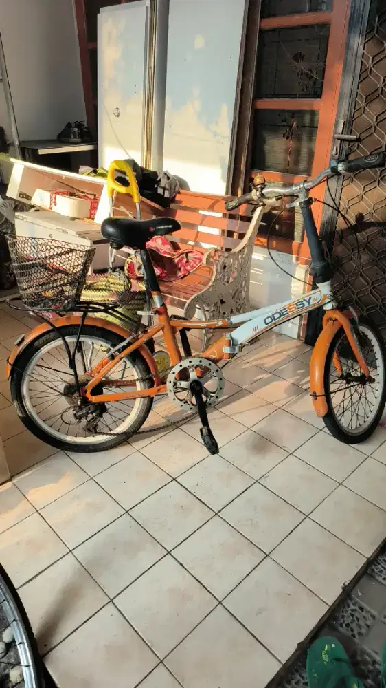 sepeda lipat siap pakai