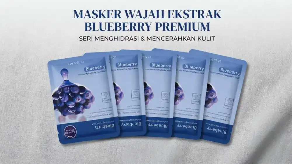 Dijual masker wajah 35 pcs 100.000