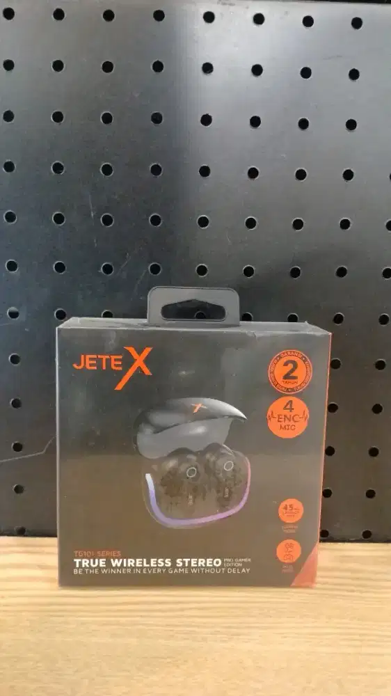 JETE TG101 TWS Gaming with RGB ENC 4 Mic 45m/s Low Latency