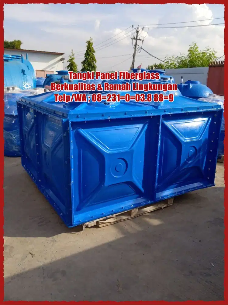 Tangki Panel,Tangki Air Fiberglass,Roof Tank,Tangki Air Kotak,Toren Ai