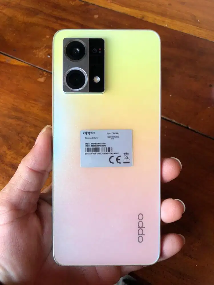 Oppo Reno 8 4G NFC Amoled Finger ON 8+8GB 256GB Mulus Normal BS TT