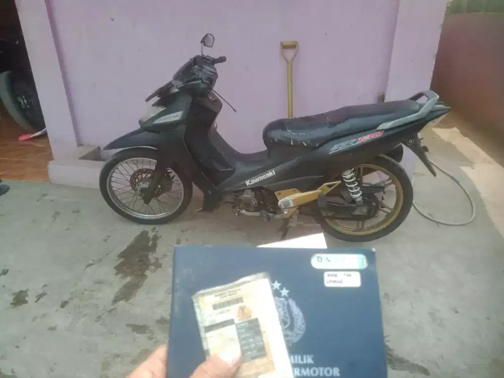 Kawasaki X 130 murah Monggo seadanya tt motor lain barang boleh lengkp