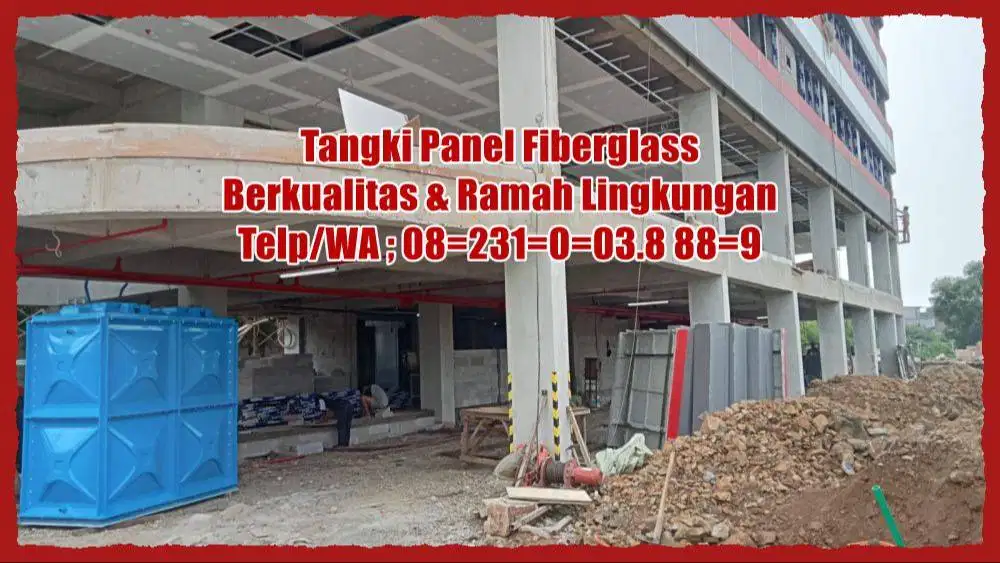 TANDON FRP – TANGKI AIR – TANGKI PANEL -PANEL TANK – TANGKI GWT