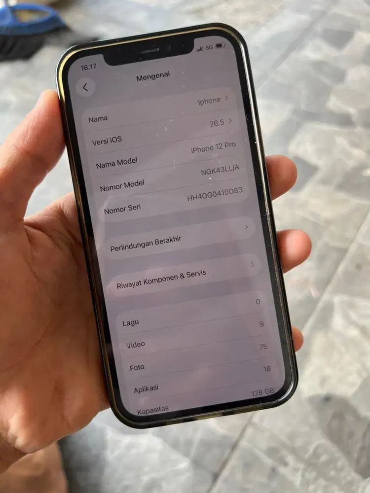 Iphone 12pro 128gb ex inter