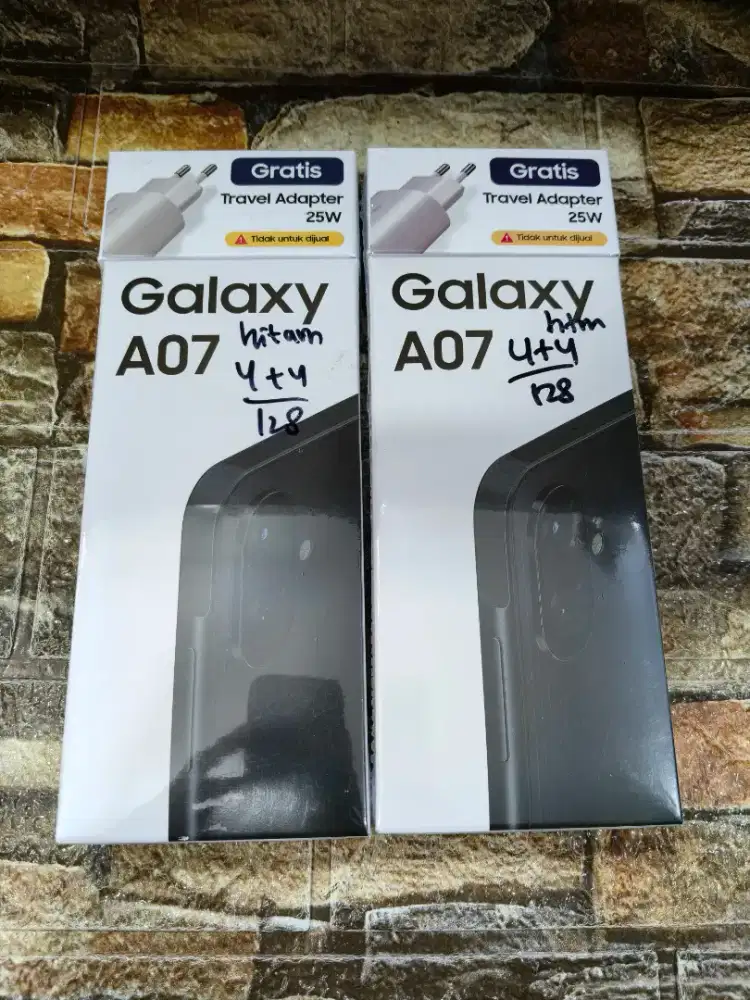 SAMSUNG A07 4/128 BARU SEGEL GARANSI RESMI SAMSUNG