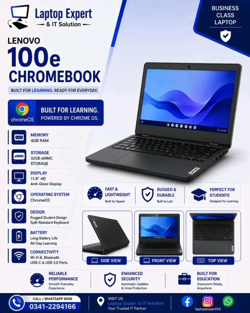 LENOVO Chrombook 100e gen 4