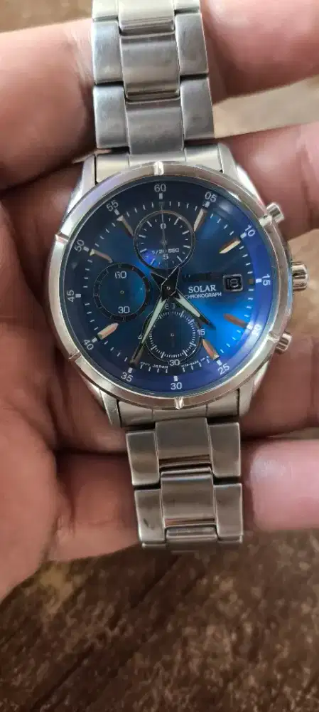 Jam tangan Wired by Seiko Solar Chronograph