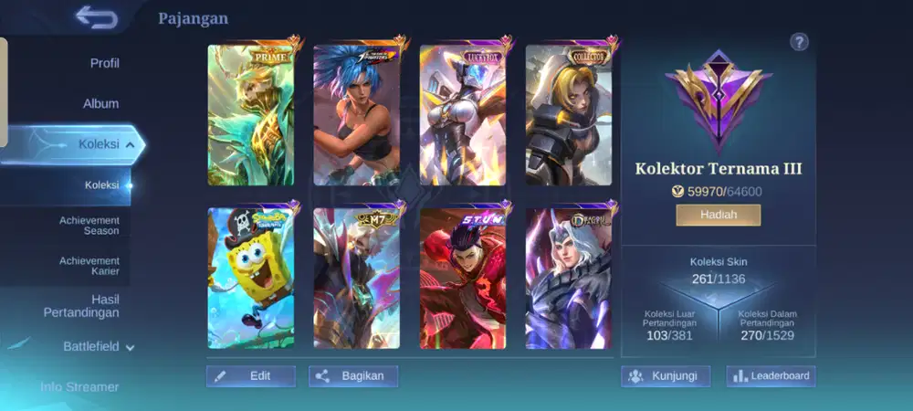 Jual Akun Mobile Legends Cepat