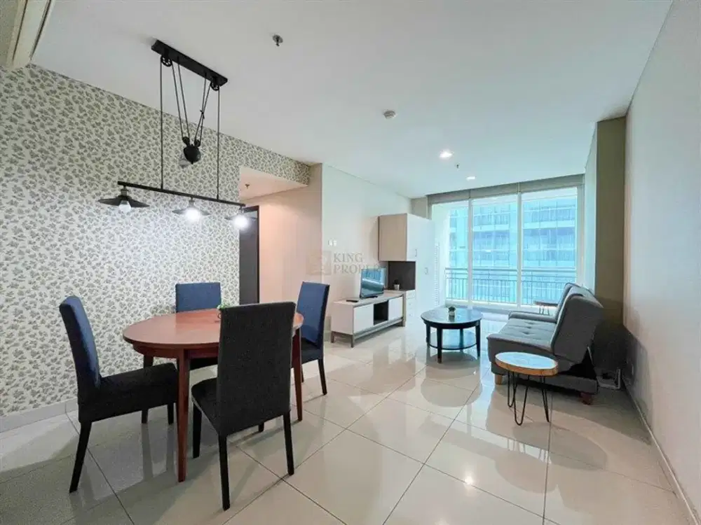 Terhubung Langsung Mall CP! Disewakan Apartemen Central Park Residences 2BR Furnished Modern Minimalis Nyaman Siap Huni Di Tanjung Duren Jakarta Barat