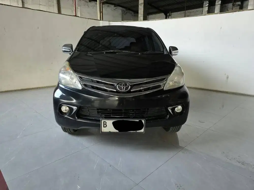 Toyota Avanza G 1.3 MT ( Manual ) 2013 Hitam Jual kondisi apa adanya