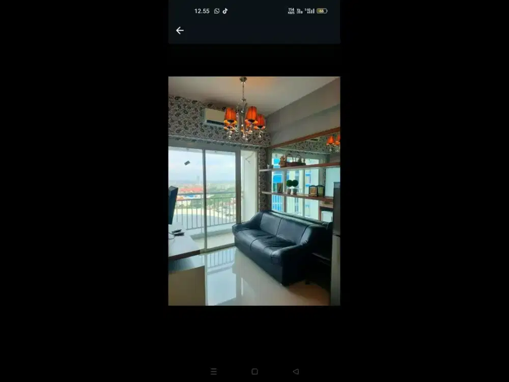 Disewakan harian apartemen tanglin 2 BR full furnish