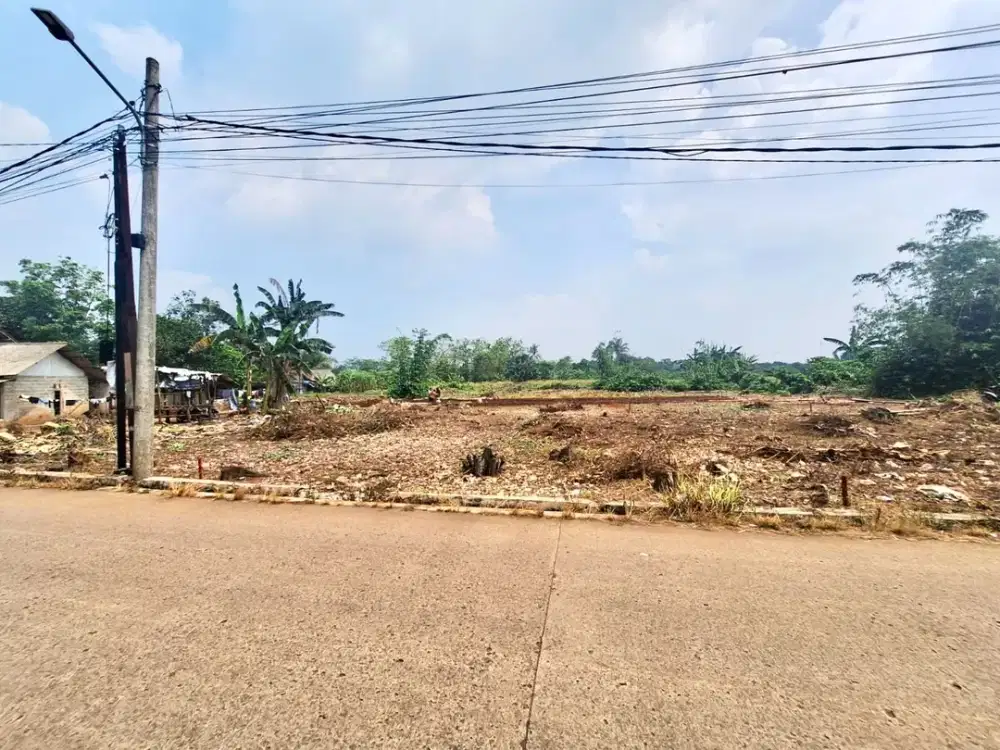 Tanah Dijual Murah Cuma 10 Menit ke Stasiun Jatake Baru