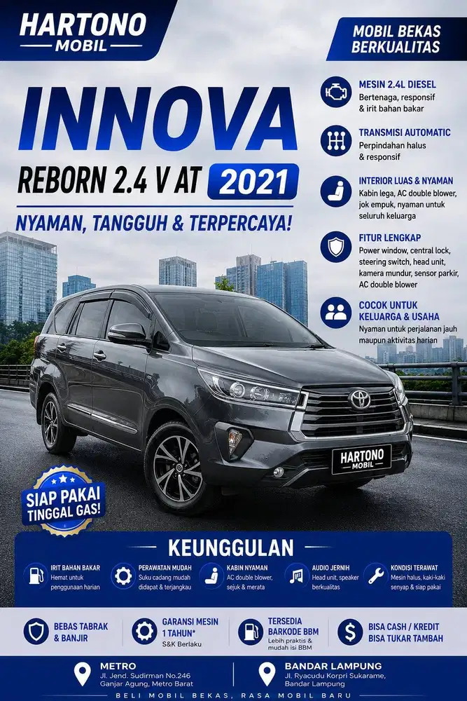 REBORN 2.4 V AT 2021