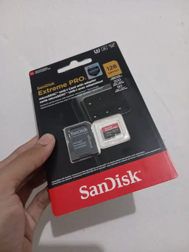 MicroSD Sandisk Extreme Pro 128 GB Original New