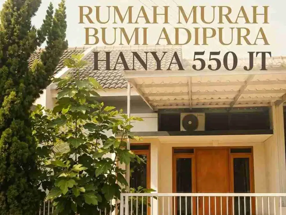 Rumah Murah Bumi Adipura Gedebage dekat Summarecon Bandung