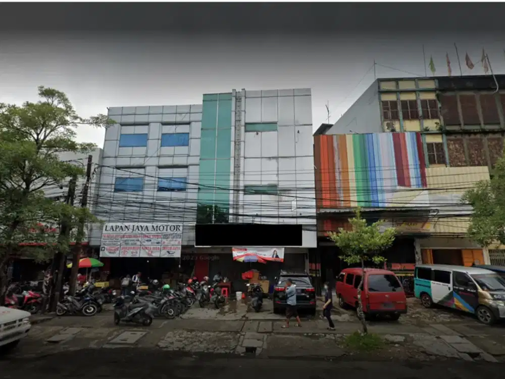 Ruko Komersial Prime Ex-Bank Permata Jalan Utama Sawah Besar, Jakarta Pusat