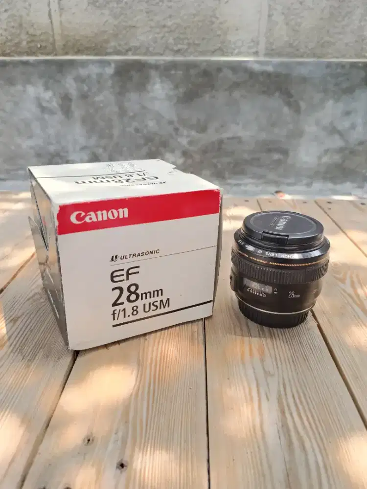 Lensa Fix Canon 28mm f1.8 USM