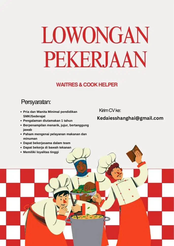 LOWONGAN PEKERJAAN