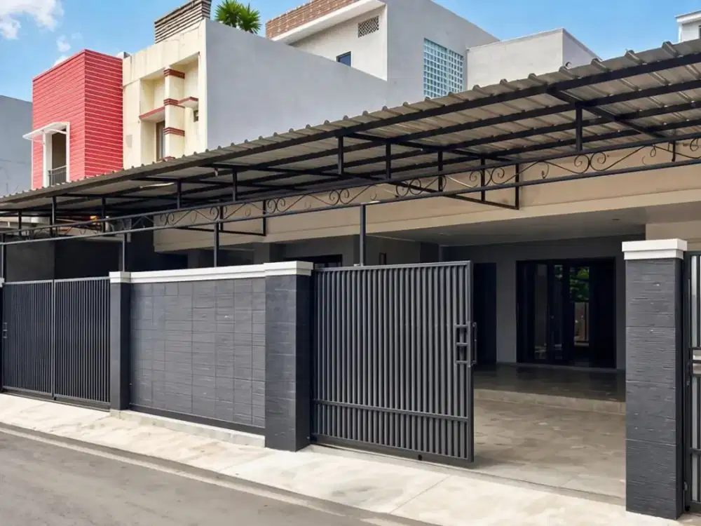 Rumah & Kost Modern Aktif 8 Kamar Murah Strategis di Tebet, Jaksel - SHM