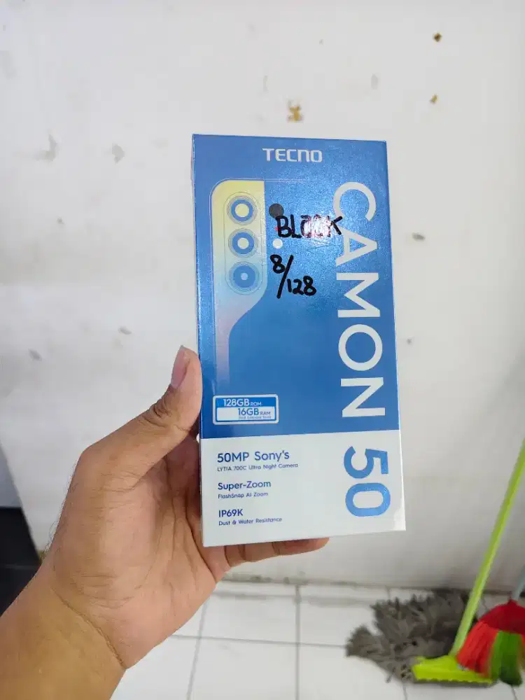 Camon 50 8/128 New segel