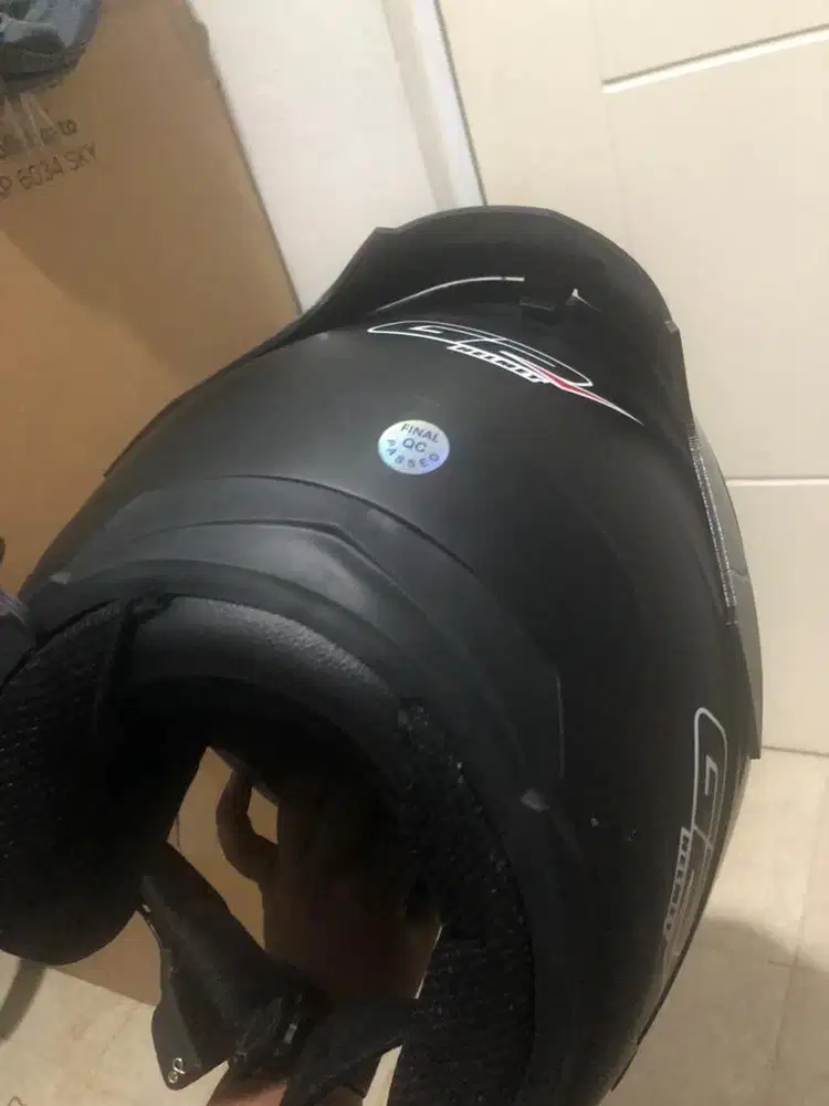 Helm g2 black size L + intercom zacro