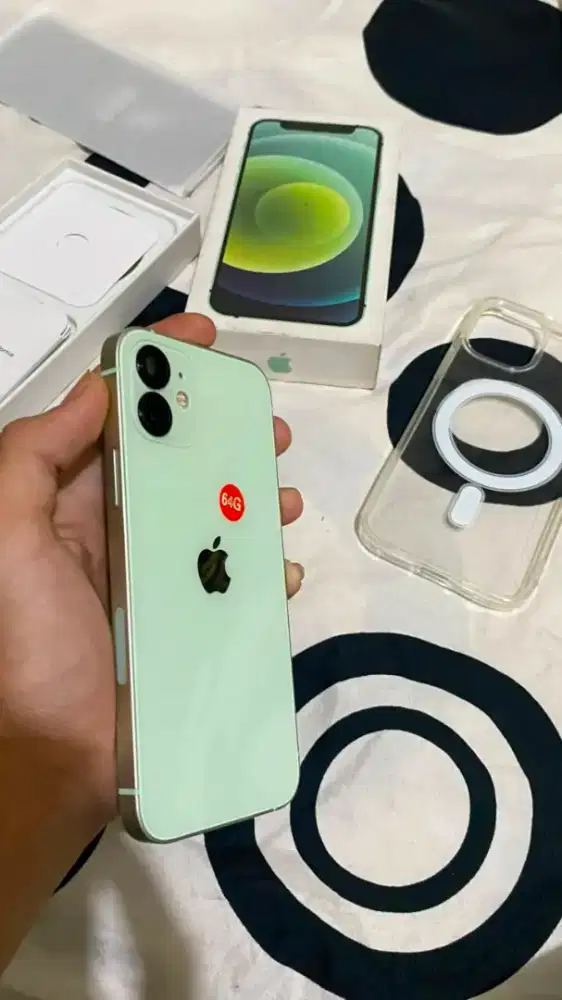 ip 12 basic 64gb 5G fulset inter
sinyal all operator